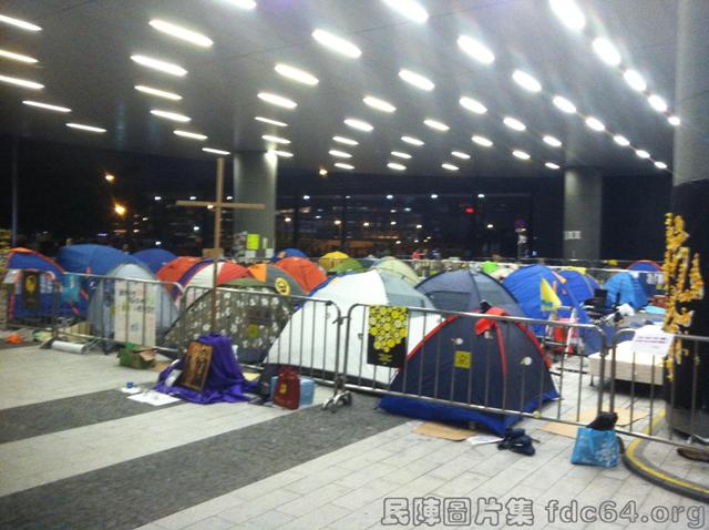 Outside the hall of Legislative Council-1