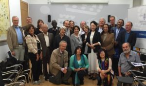 Some participants of Writers for Peace Committee at the Sept. 2016 PEN International Congress