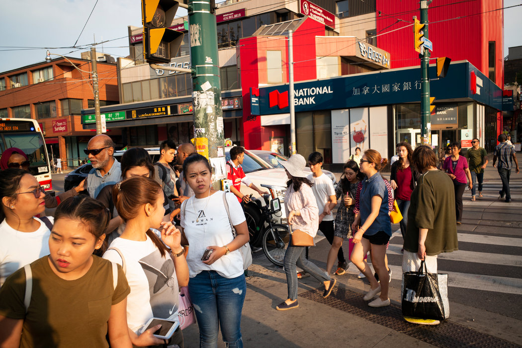 Toronto’s Chinatown district.